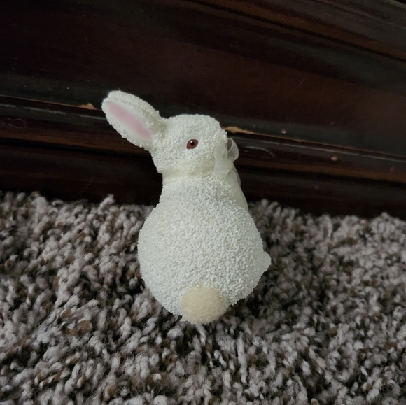 Dept 56 Snowbabies‎ Cream Easter Bunny Rabbit Decor Figurine - Picture 3 of 5